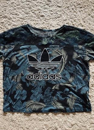 Футболка adidas оригинал бренд короткая футболка размер s,m,l