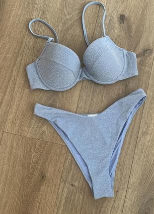 Купальник h&m с люрексом