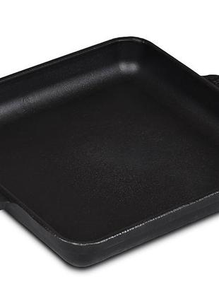 Сковорода чавунна 180х180х25 мм horeca brizoll н-181825