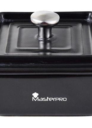 Форма для випікання masterpro foodies cook & share bgmp-10202 13,5х10,6 см чорна