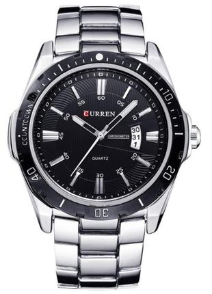 Часы мужские  curren quartz, мужские, кварцевый механизм, двухуровневая застежка, d c