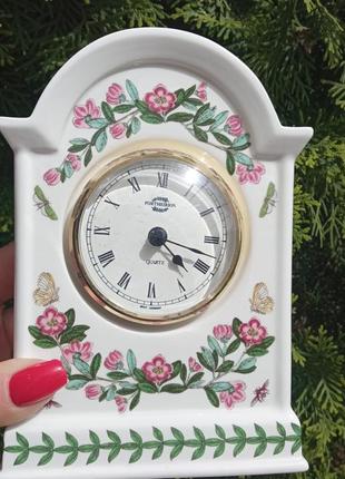 Часы фарфорвые от известного бренда portmoreon botanic gardens
