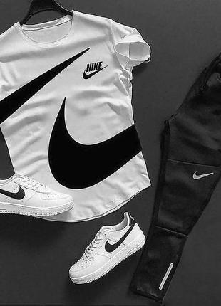 Спортивный костюм nike, штаны + футболка