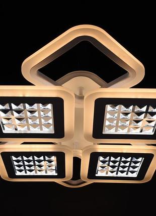 Люстра потолочная led с пультом 26119 белый 11х54х62 см.