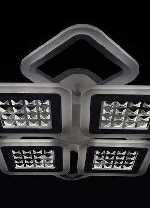 Люстра потолочная led с пультом 26119 белый 11х54х62 см.