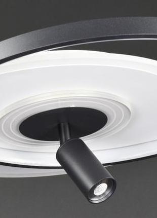 Люстра потолочная led с пультом 27188 белый 9х40х50 см.