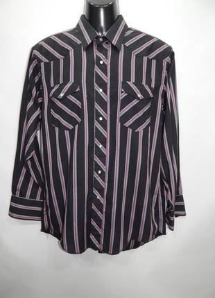 Чоловіча сорочка з довгим рукавом vintage р.52 047дрбу (тільки в зазначеному розмірі, тільки 1 шт.)