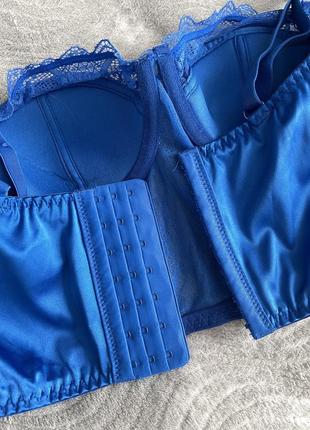 Шикарный кружевной корсет бюст 80д