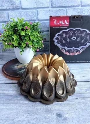 Форма для випічки кексу oms 3272-26-gold 26 см