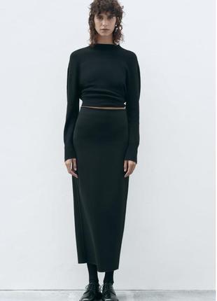 Длинная юбка юбка макси миди zara