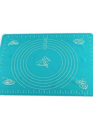 Килимок розкочувальний силіконовий frico fru-081-blue 38х48 см блакитний