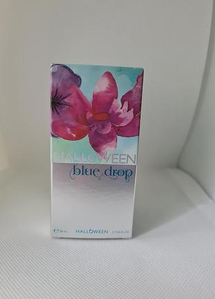 Halloween blue drop4 фото