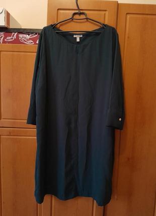 Платье изумруд xxl  h&m