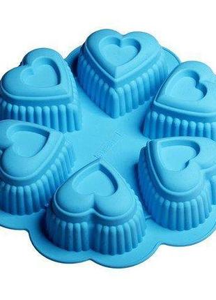 Форма силіконова для випічки кексів empire em-7107 5х25 см