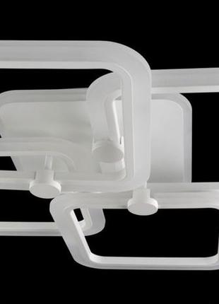 Люстра стельова led з пультом 25755 білий 10х56х65 см.