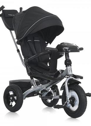 Велосипед триколісний turbo trike mt-1007-1 чорний