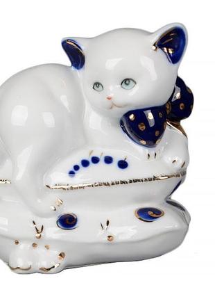 Статуэтка декоративная lefard котик на подушках 101-602 10 см
