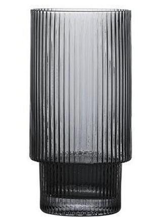 Набір високих склянок ardesto graphite ar-2638-sg 380 мл 2 шт