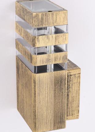 Фонарь настенный 25418 золото 23х11х10 см.