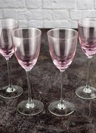 Набір келихів для вина luminarc variation shades pink d4844 210 мл 4 шт