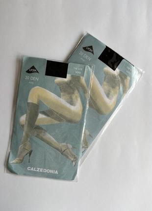 Calzedonia носки копроновые, черные, 20 den