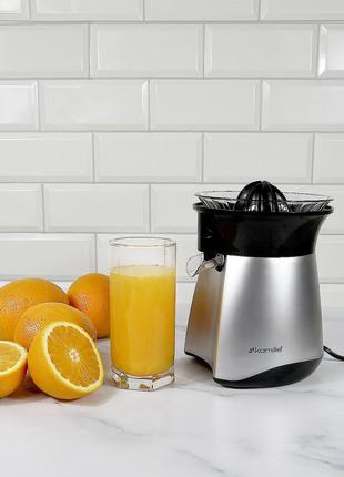Соковыжималка для цитрусовых kamille km-6737 40 вт серая