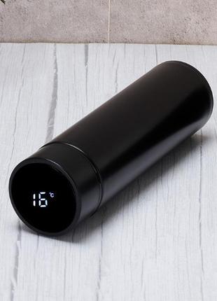 Термокружка с датчиком температуры edenberg eb-644-black 500 мл черная