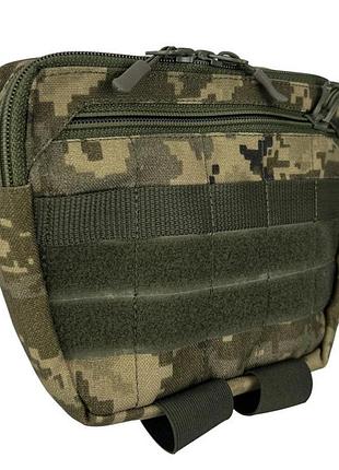 Тактичний напашник ттх le-2942 cordura 500d піксель