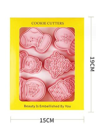 Набір форм для печива merry christmas 1 14069 6 шт6 фото