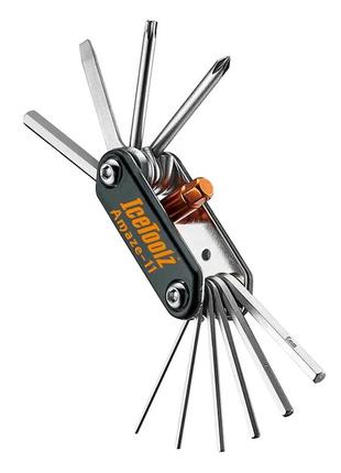 Ключ ice toolz 95a5 складаний 11 інструментів amaze-11