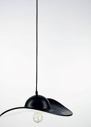 Люстра підвісна на 1 лампочку 26453 чорний 18-180х40х40 см.