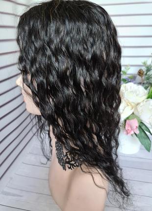 Полупарик накладка топпер макушка 100% натуральный волос.