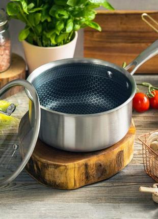 Ківш із кришкою edenberg eb-17001 16 см 1,5 л