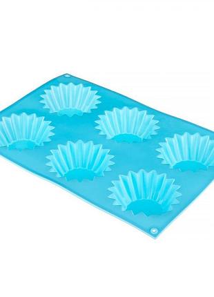 Форма силіконова для випічки кексів empire кошик em-9824 3х20х30 см