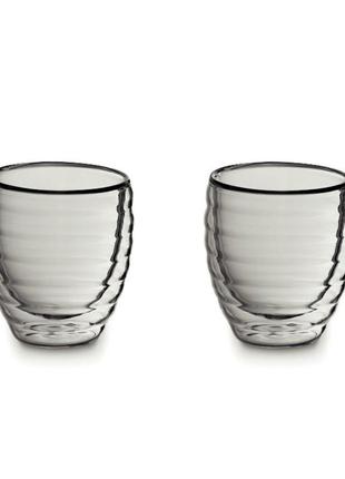 Набір склянок з подвійними стінками kela cesena 12410 80 мл 2 шт