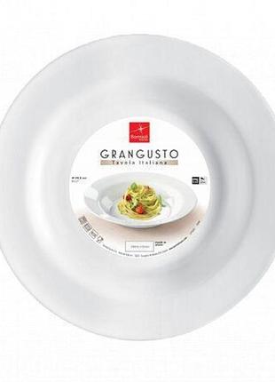 Тарелка для пасты bormioli rocco grangusto 400850-ftb-121990 30 см