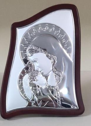 Грецька ікона prince silvero богородиця з немовлям 9,5х12,5 см ma/e908/4 9,5х12,5 см1 фото