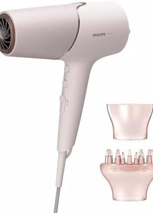Фен для волос philips 5000 series с технологией thermoshield 2300вт розовый (bhd530/00)
