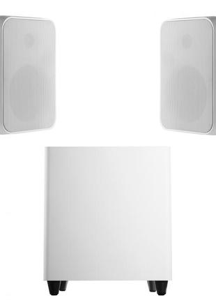 Акустичний комплект sky sound subt-10w/os (2*40вт) white