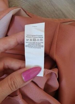 Сатинове плаття прямого крою з чокером v-вирізом туніка довгий рукав10 фото