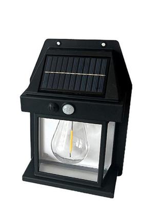 Лампа solar wall lamp k-888 с датчиком движения, 3 режима освещения настенная лампа...
