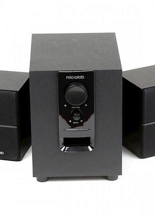 Акустическая система 2.1 microlab m-106 10вт черная