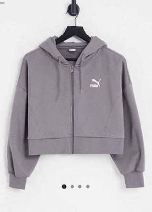 Укорочене зіп худі puma (m)