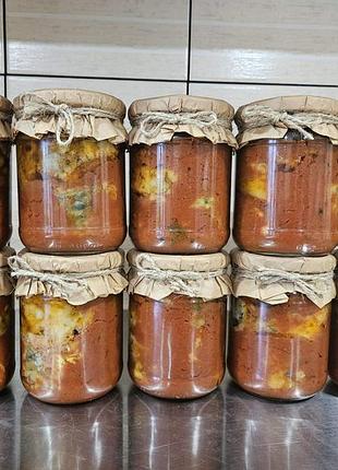 Скумбрия в томатном соусе (домашня) банка 460грамм