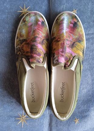 Слипоны, макасины. bucketfeet.