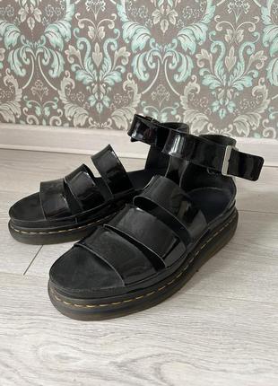 Жіночі босоніжки сандалі dr Nartilla martens clarissa leather Nartilla women's