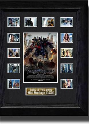 Колаж з кадрами "transformers: dark of the moon"