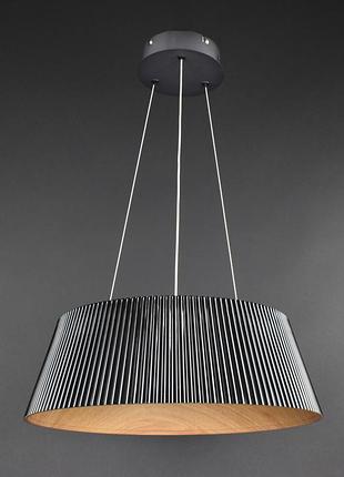 Люстра подвесная led с пультом 27574 черный 30-100х45х45 см.4 фото