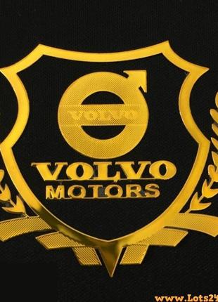 Авто значок volvo motors наклейка на машину авто наклейки значки марки машин на кузов бампер скло двері капот крила багажник