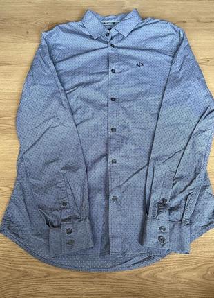 Чоловіча сорочка armani bag exchange